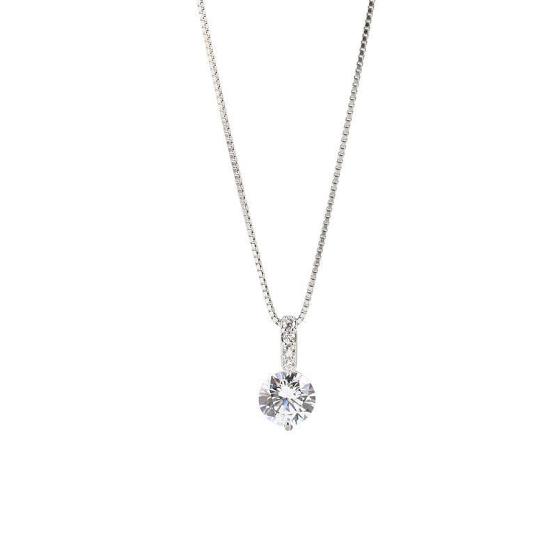 Zircon S925 Drop Necklaces