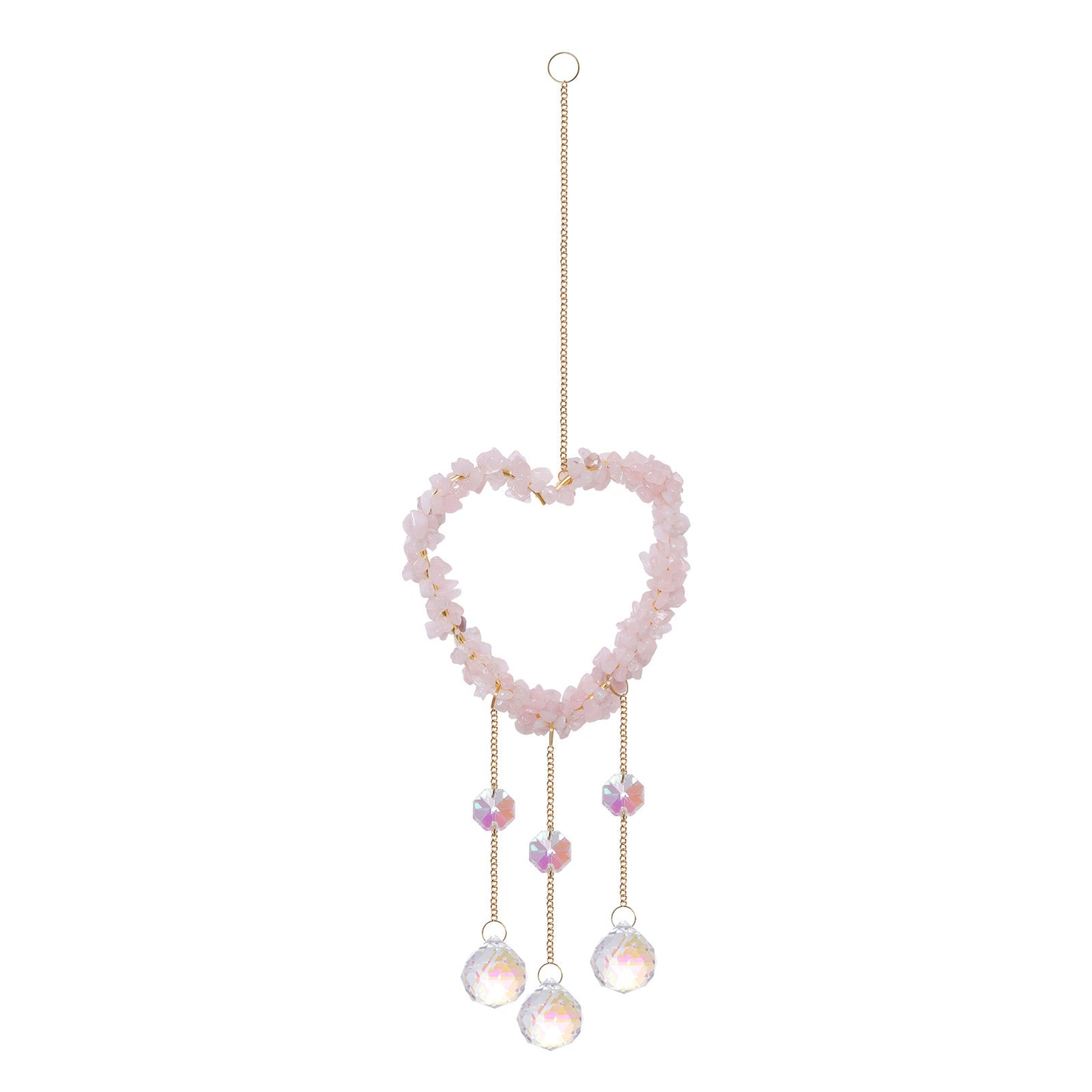 Crystal Chip Pendant Drop Suncatcher Ornaments