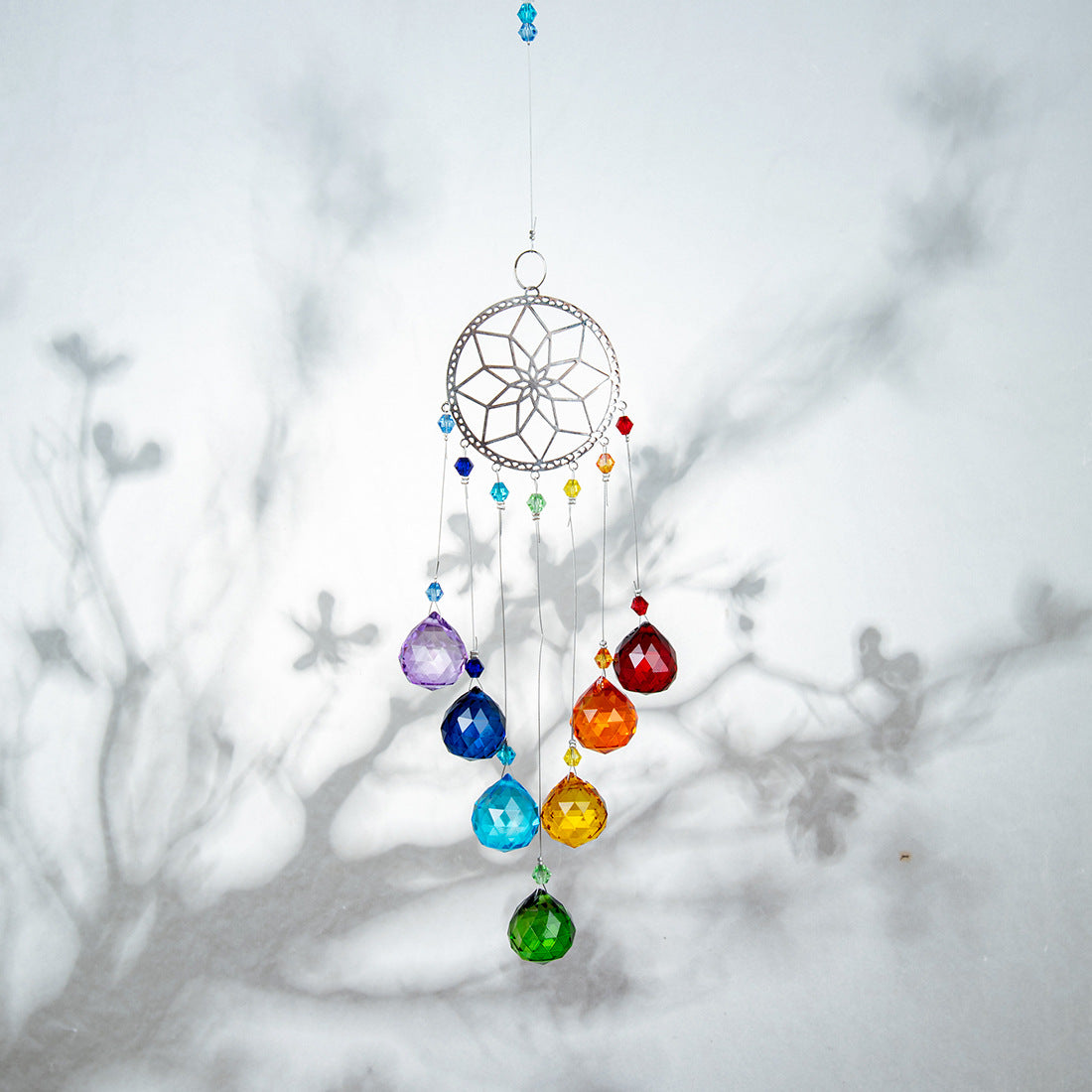 7 Chakra Rainbow Suncatcher Ornaments