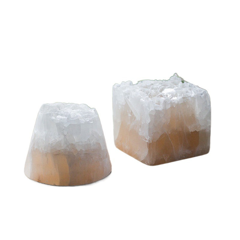 Fire-free Aromatherapy Selenite Stone Ornaments