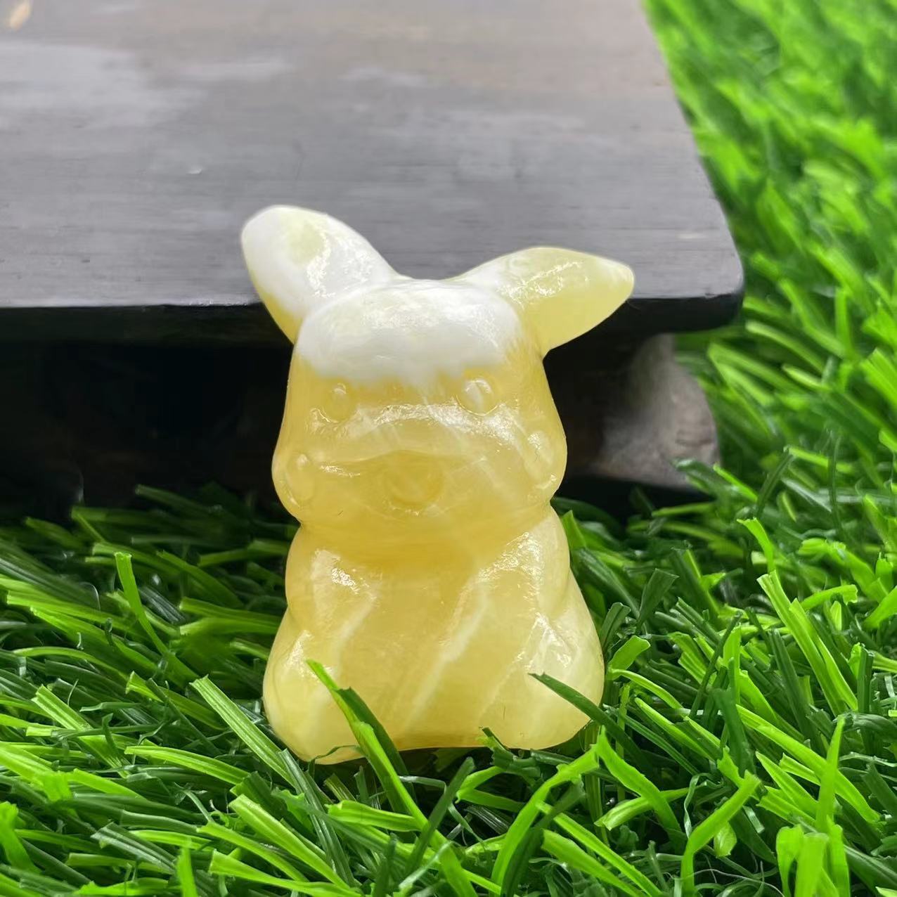 32 Materials of Pokemen Pikacu Carvings 4cm