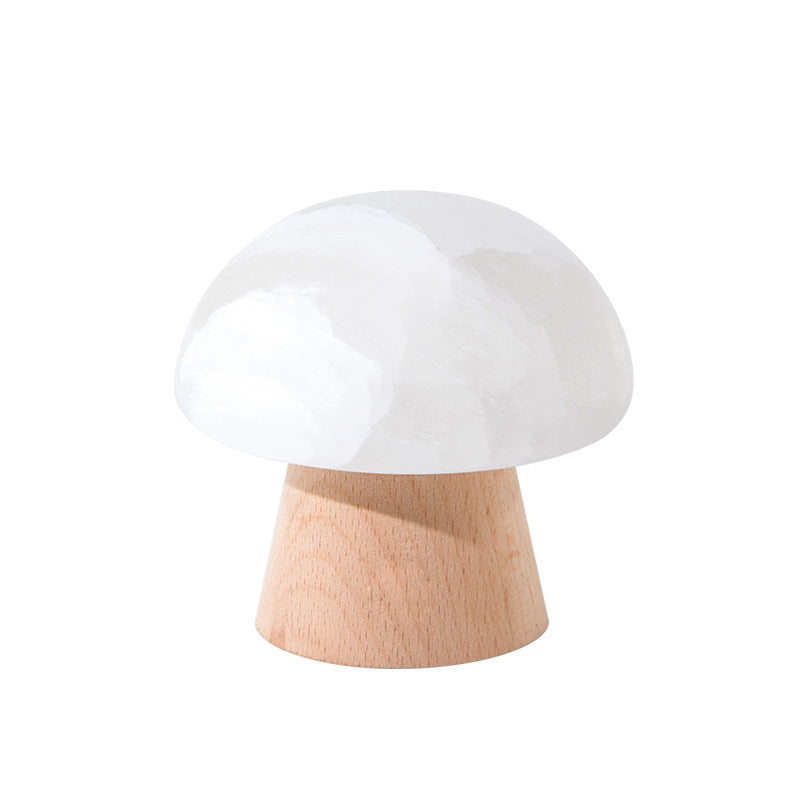 Selenite Mushroom LED Atmosphere Light Ornaments