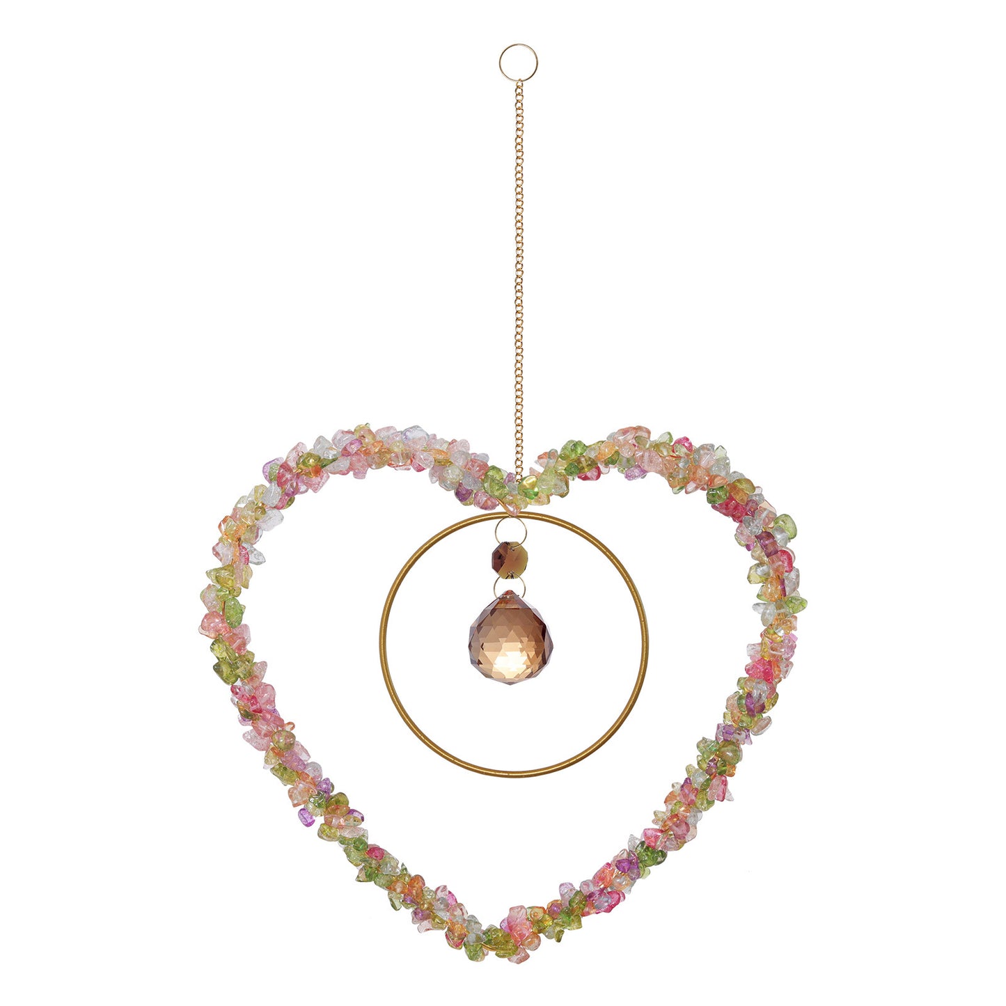 Crystal Chip Pendant Drop Suncatcher Ornaments