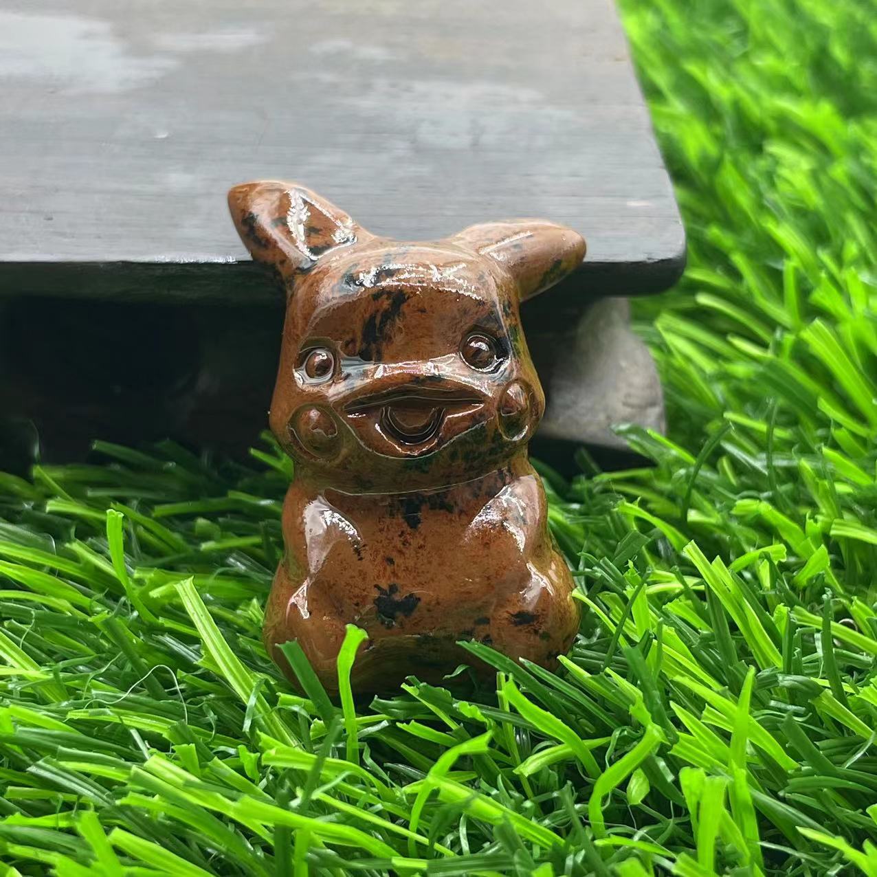 32 Materials of Pokemen Pikacu Carvings 4cm