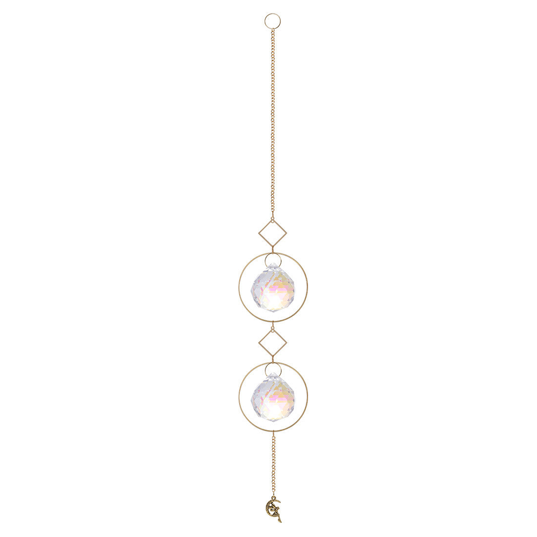 Golden Color Pendant Suncatcher Ornaments