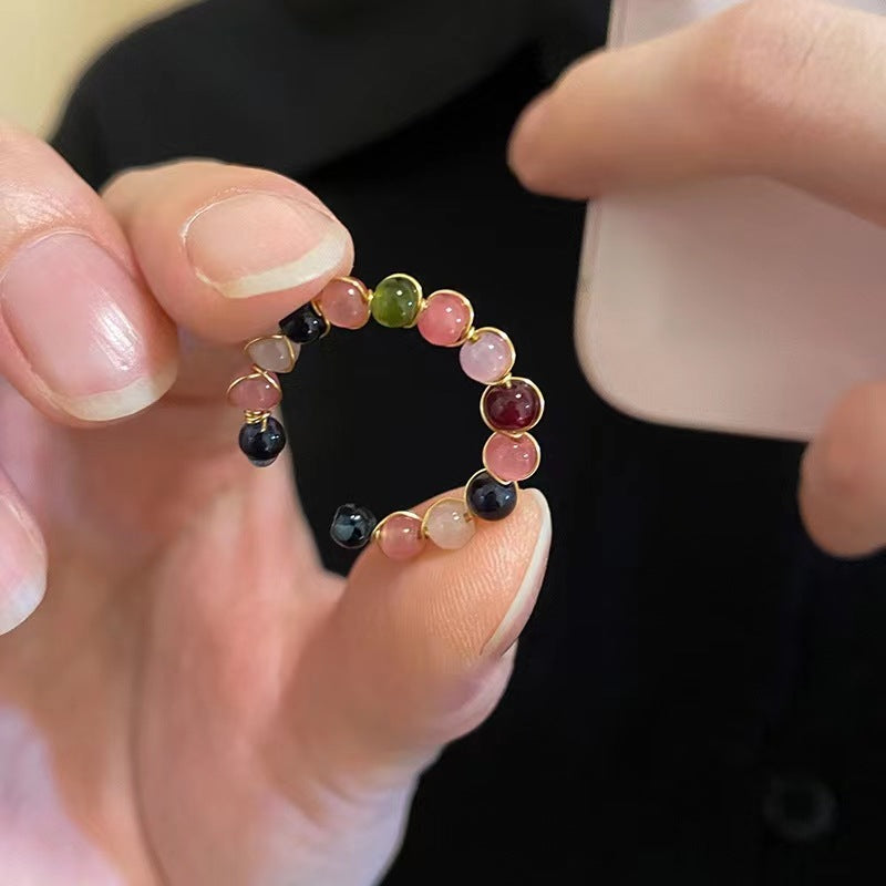 Mixed Crystal C Shape Open Rings