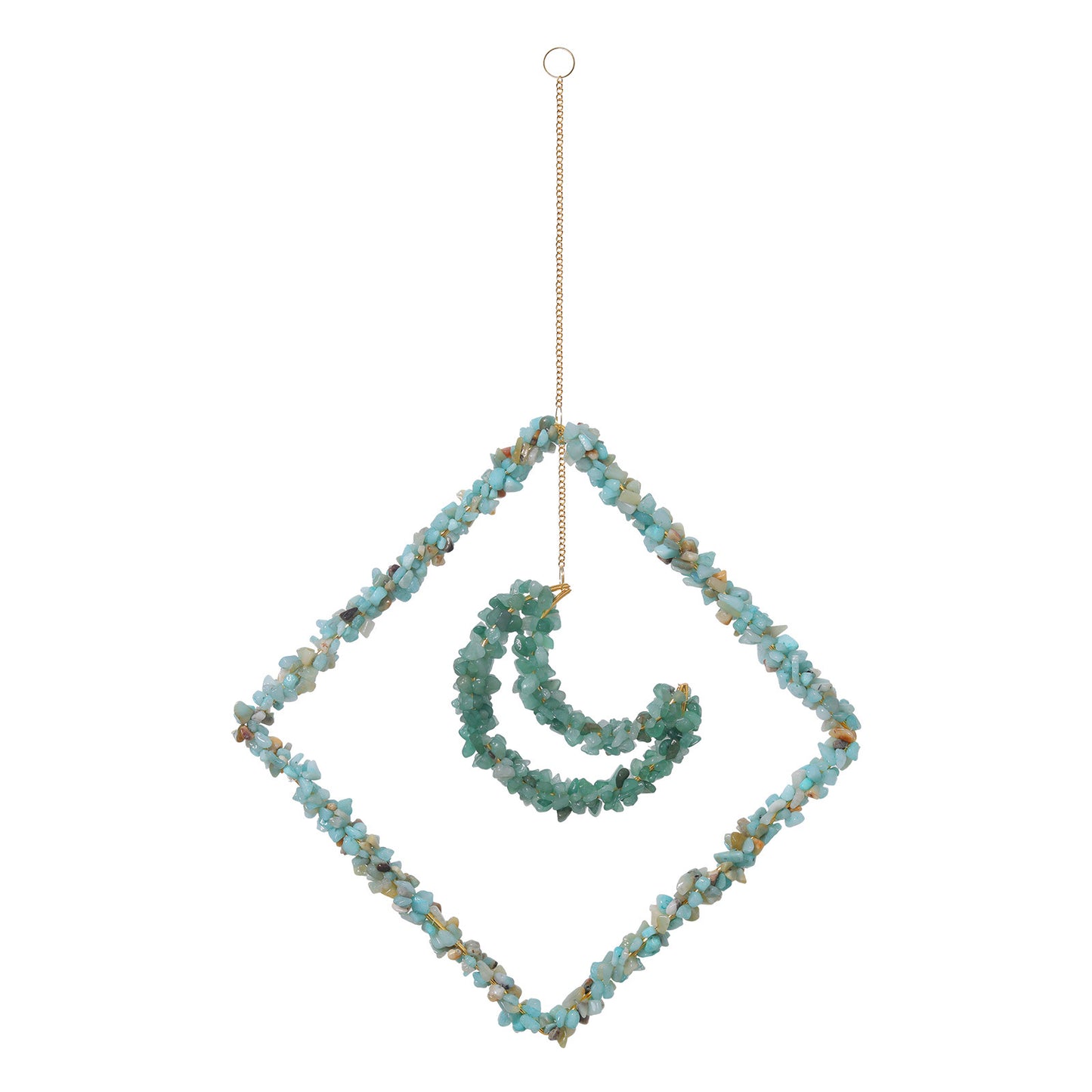 Crystal Chip Pendant Drop Suncatcher Ornaments