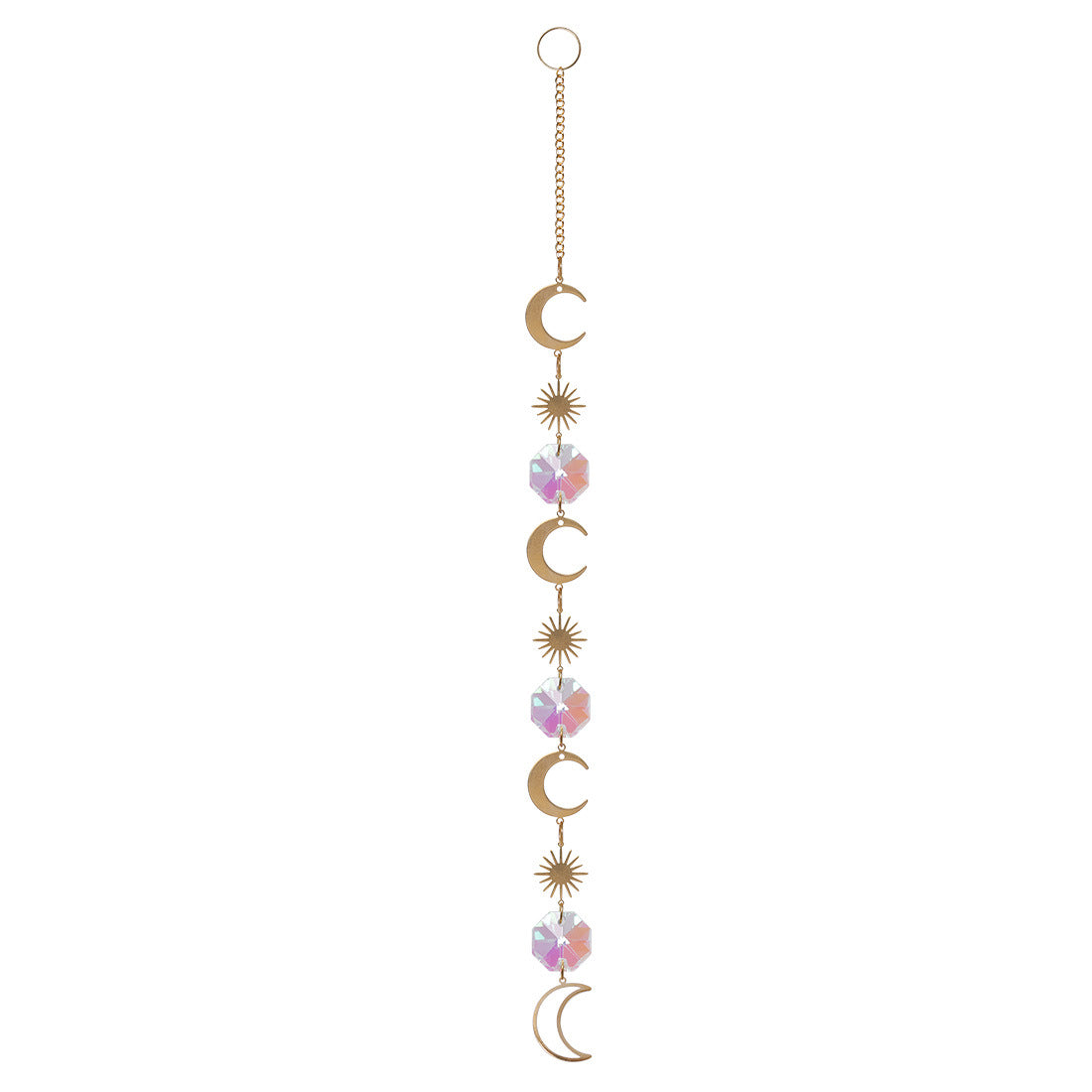 Moon Star Planet Pendant Suncatcher Ornaments