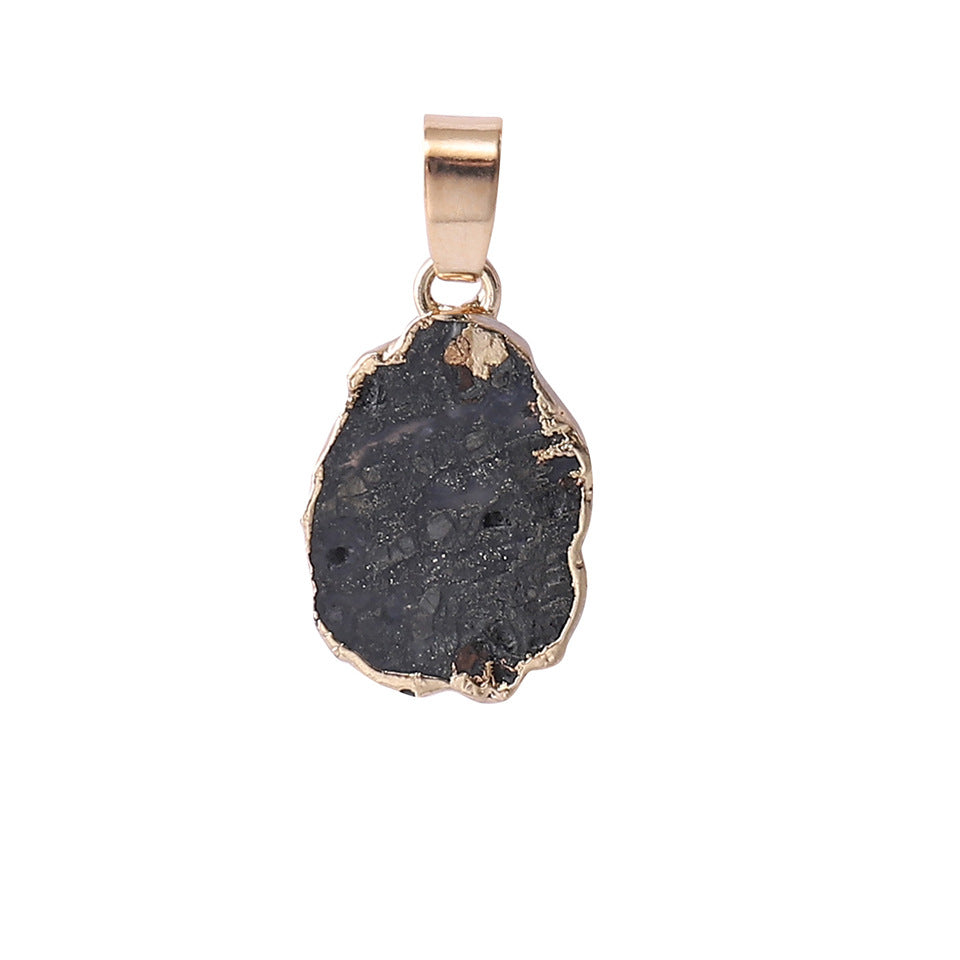 Irregular Rough Crystal Piece Pendants for Necklace