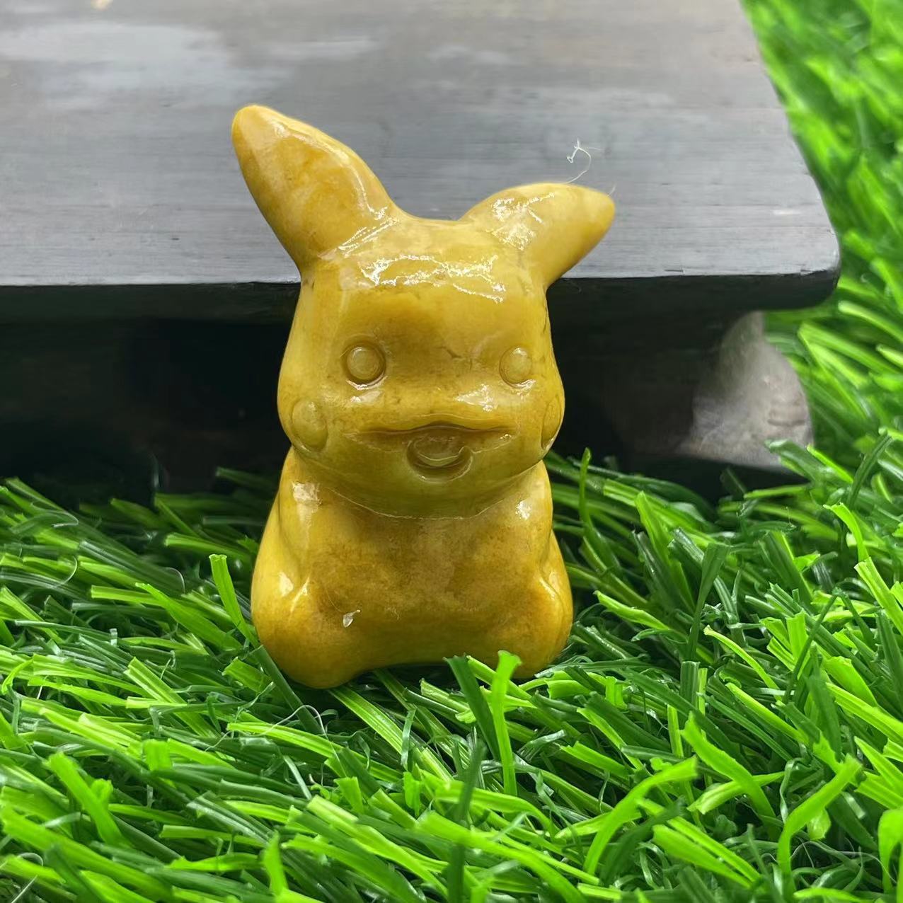 32 Materials of Pokemen Pikacu Carvings 4cm