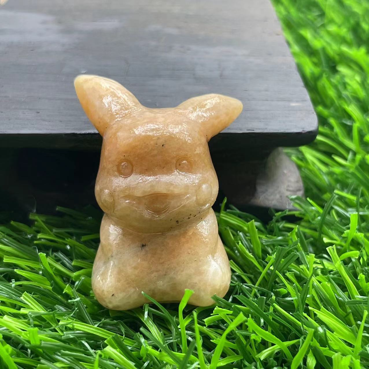 32 Materials of Pokemen Pikacu Carvings 4cm