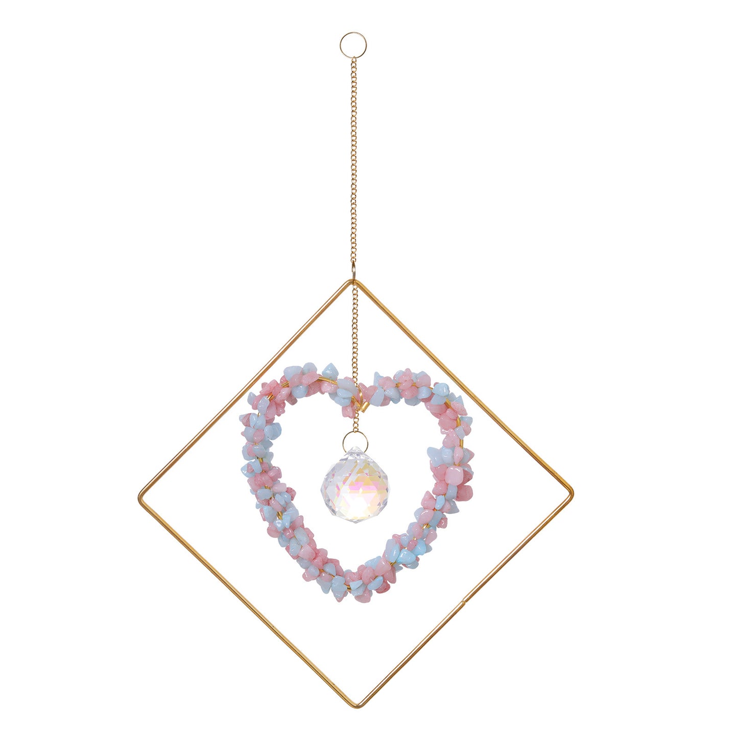 Crystal Chip Pendant Drop Suncatcher Ornaments