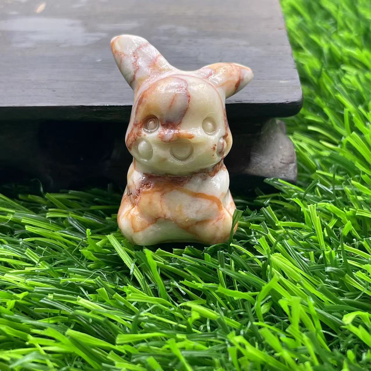 32 Materials of Pokemen Pikacu Carvings 4cm