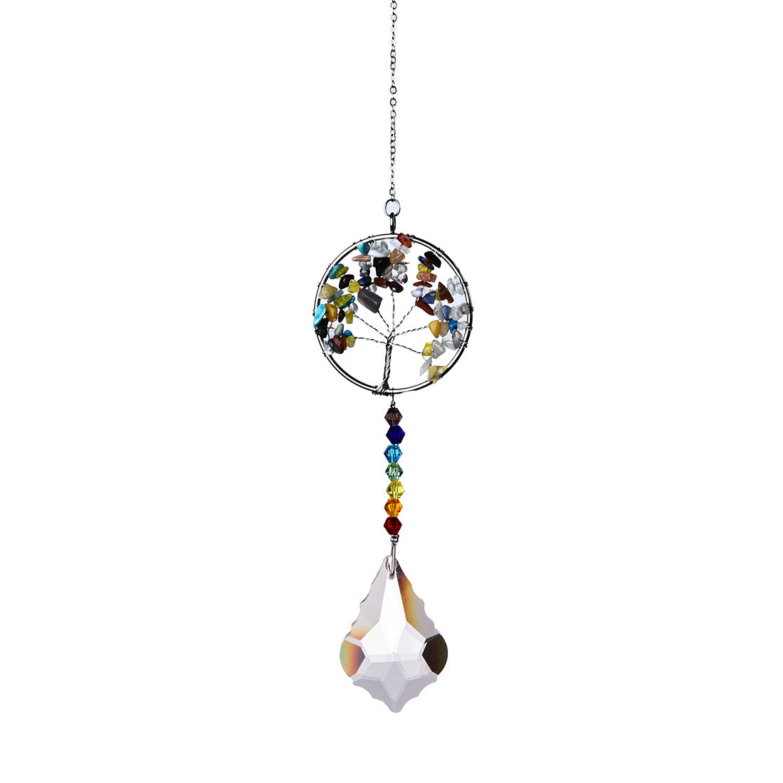 7 Chakra Life Tree Suncatcher Ornaments