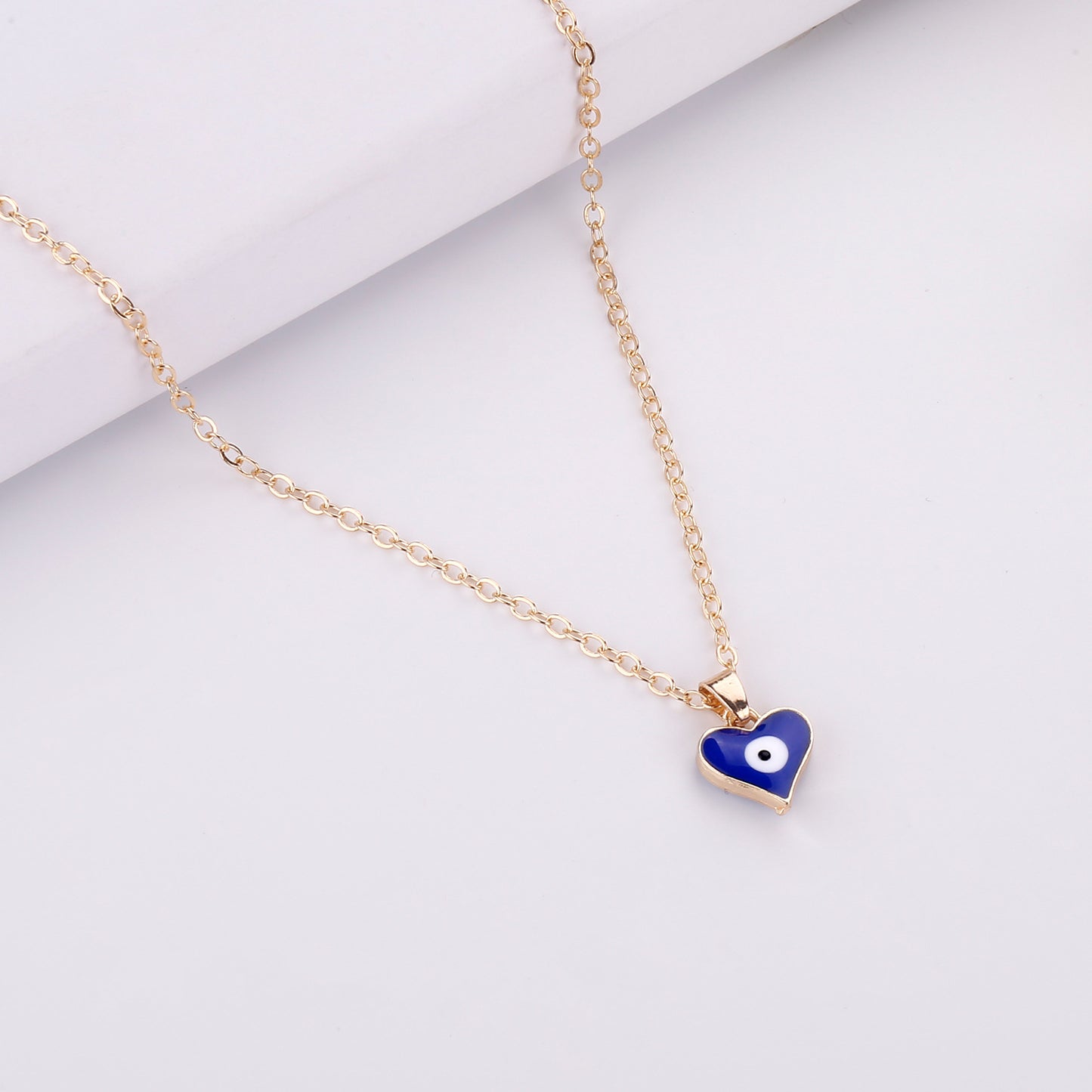 Evil Eye Silver Gold Color Necklace Pendants