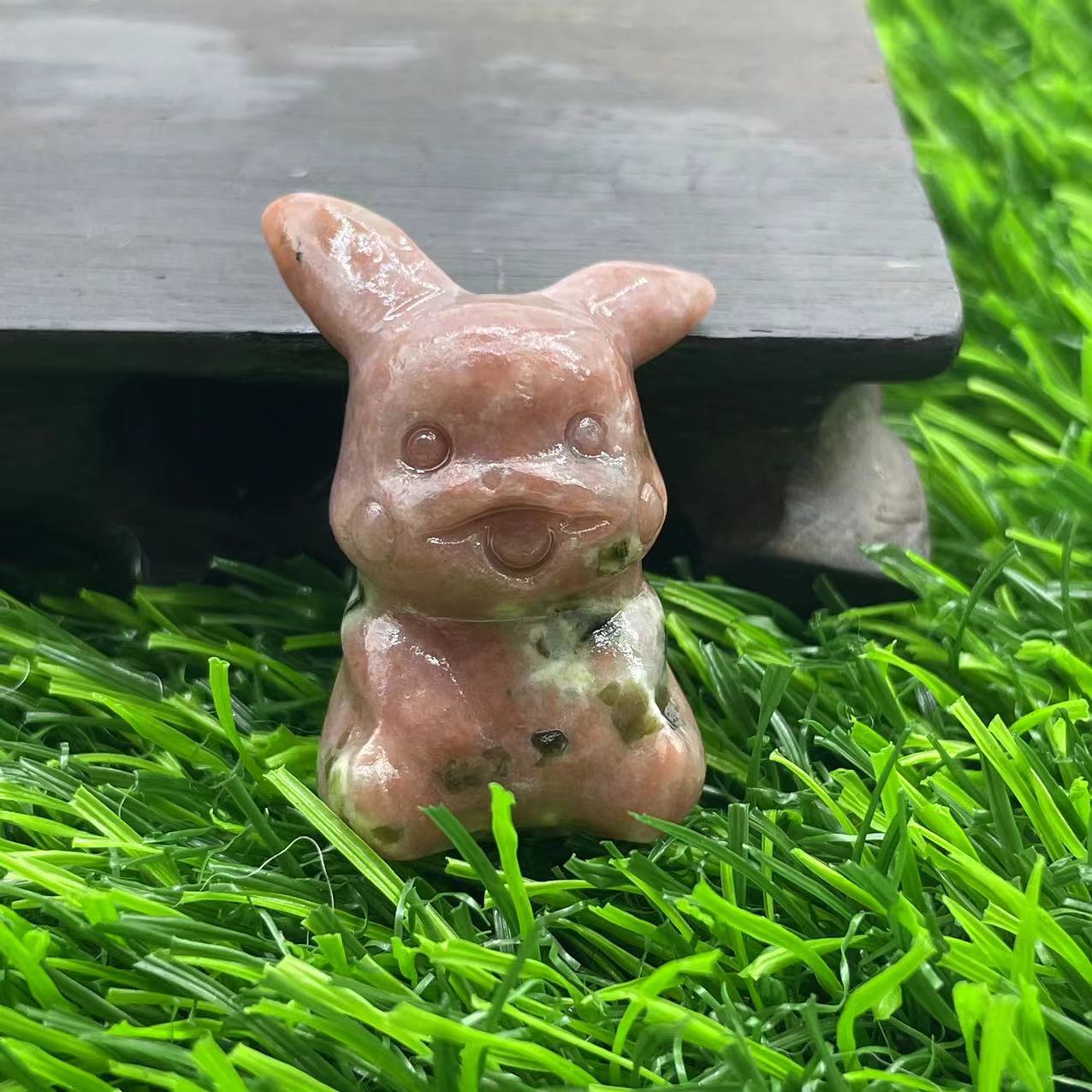 32 Materials of Pokemen Pikacu Carvings 4cm