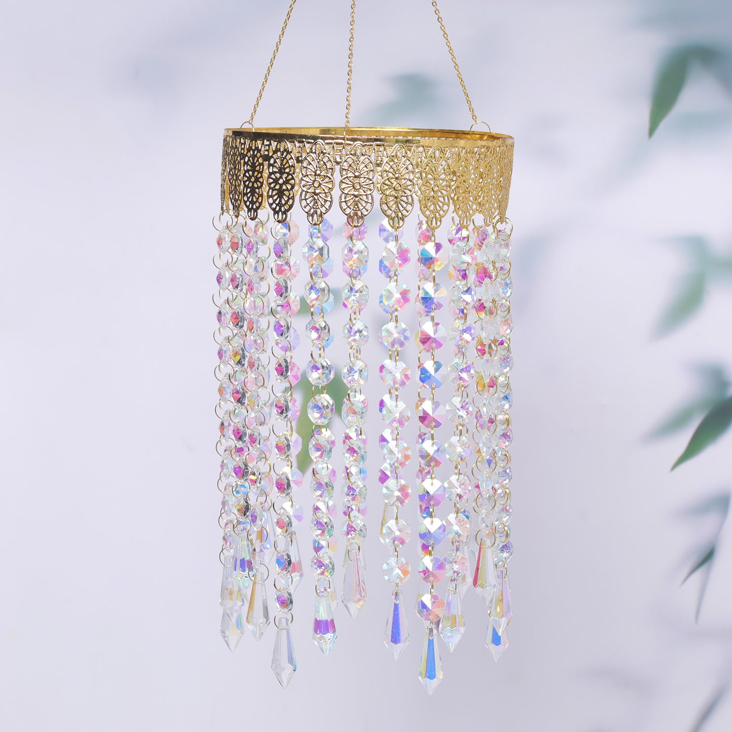 Rainbow Color Pendant Chain Suncatcher Ornaments