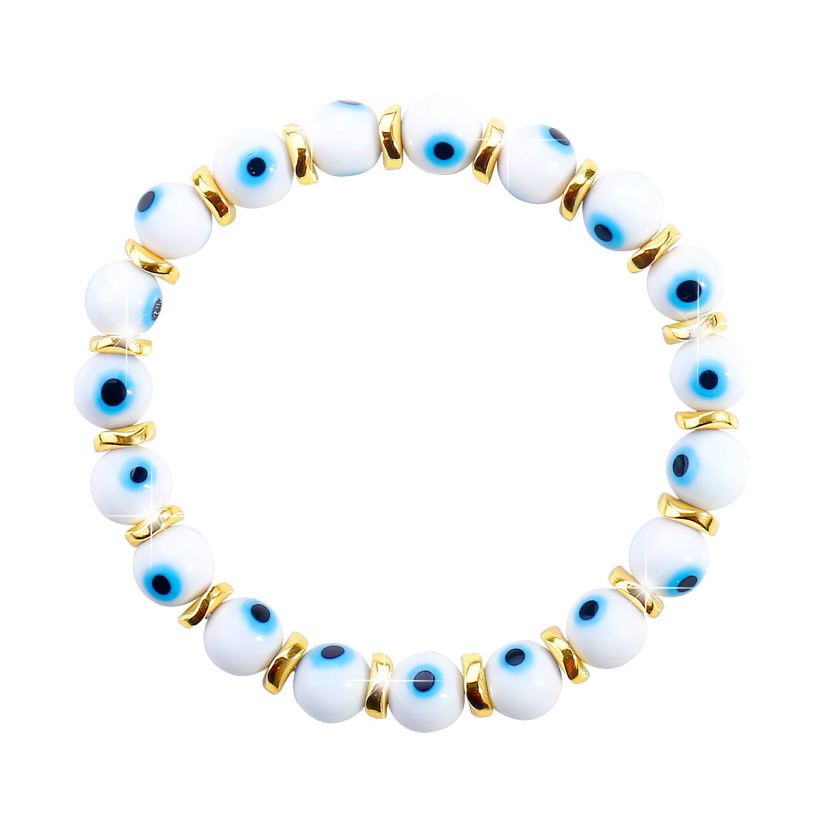 Evil Eye 8mm Bead Bracelets