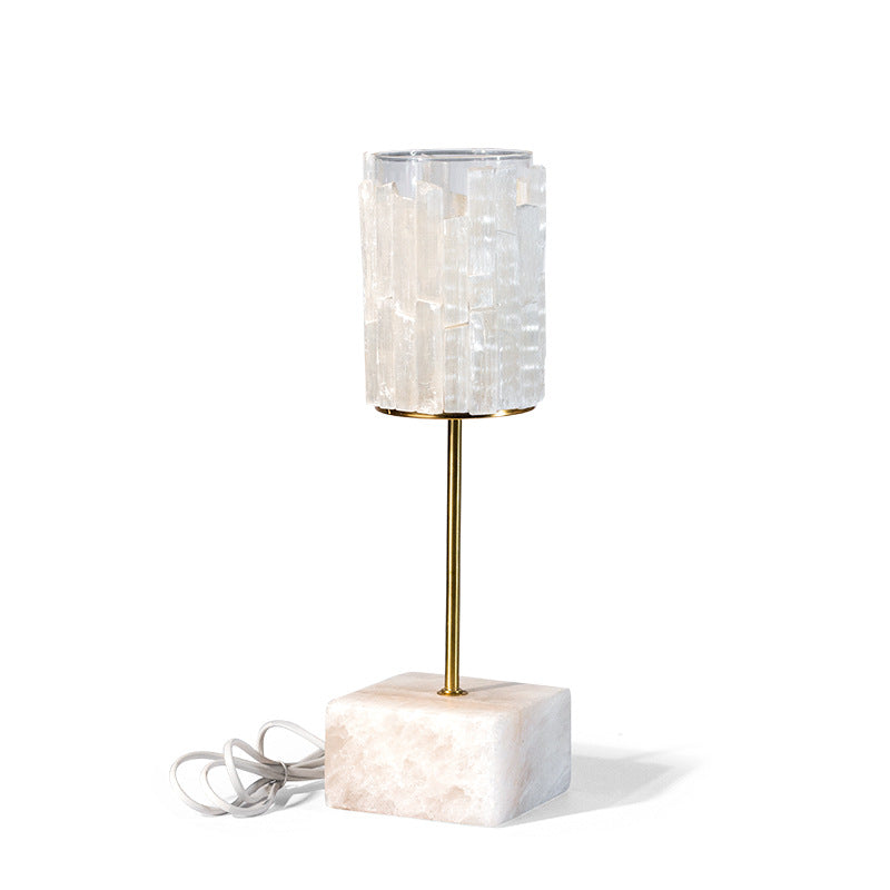 Selenite Bedside Lamp Atmosphere Light Home Ornaments