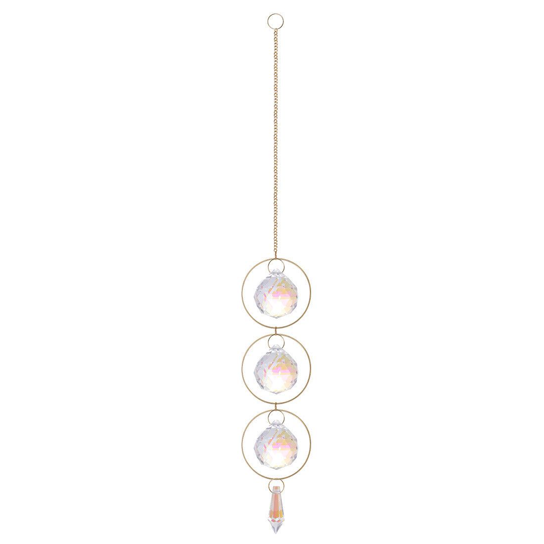 Golden Color Pendant Suncatcher Ornaments