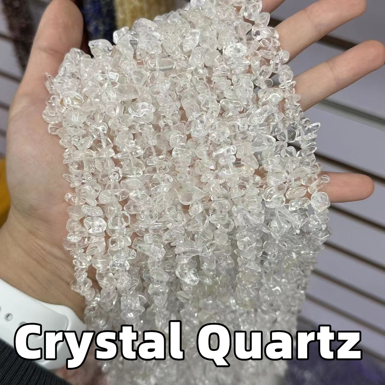 77 Materials Crystal Chip Bracelets