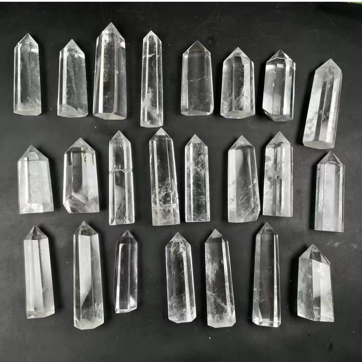 Natural Clear Quartz Points