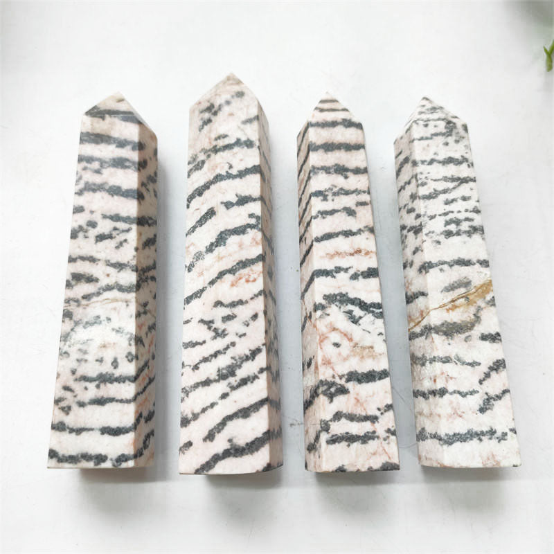 Pink Zebra Jasper Towers