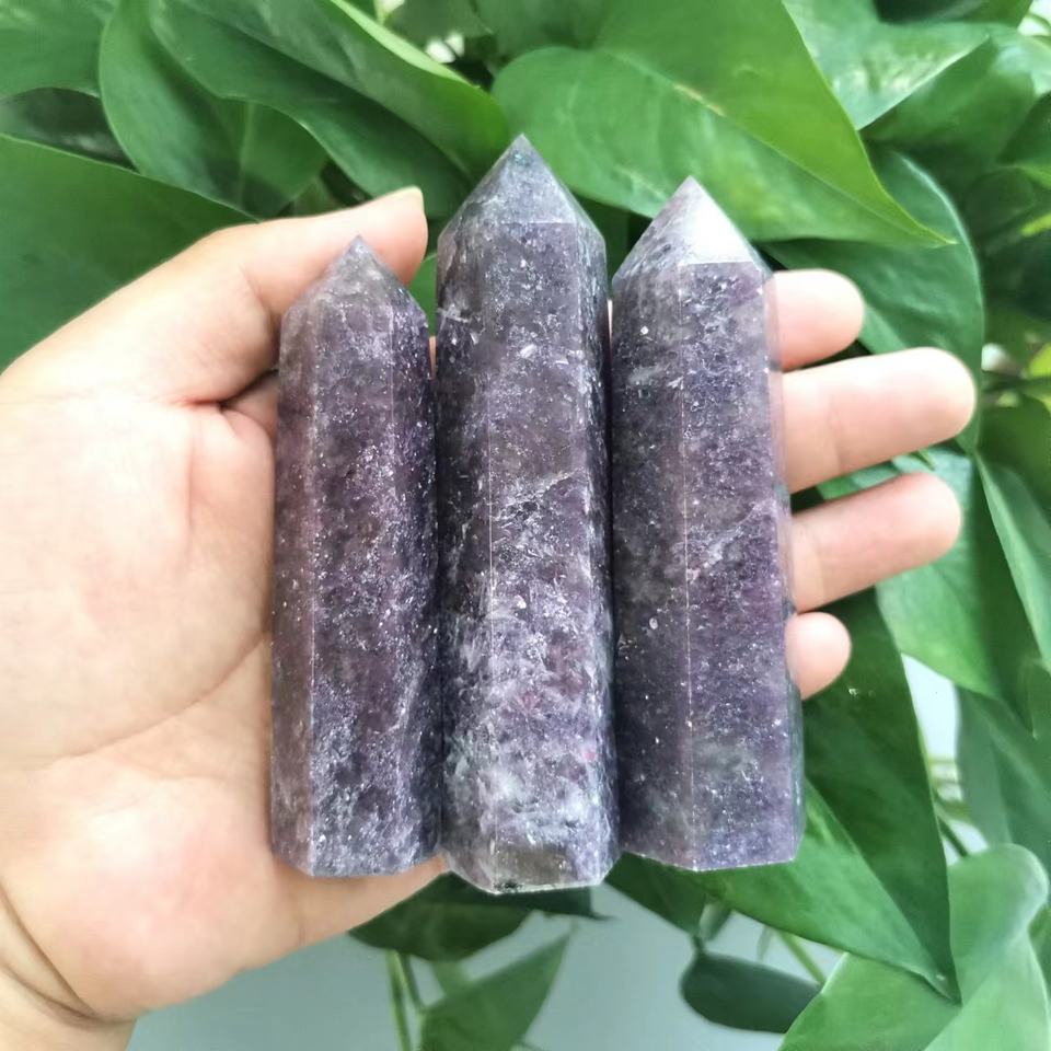 Lepidolite Points