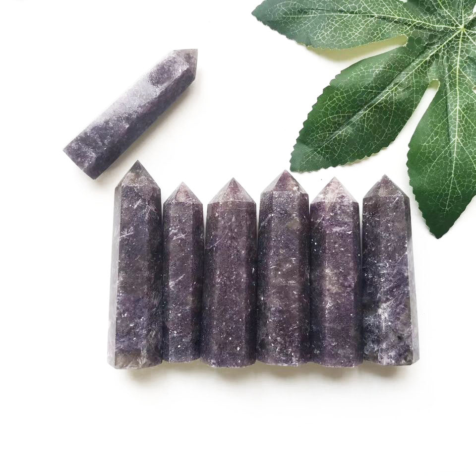 Lepidolite Points