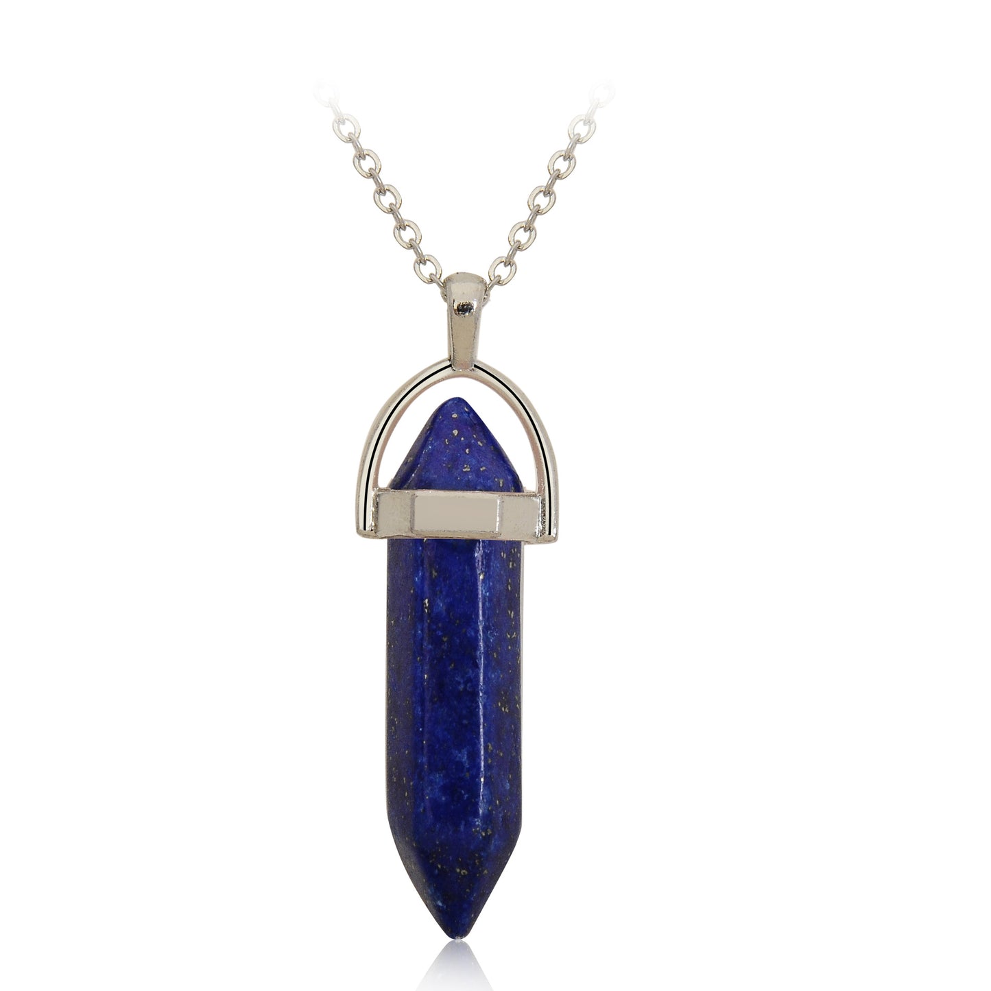 Crystal Hexagonal Wand Pendants for Necklace