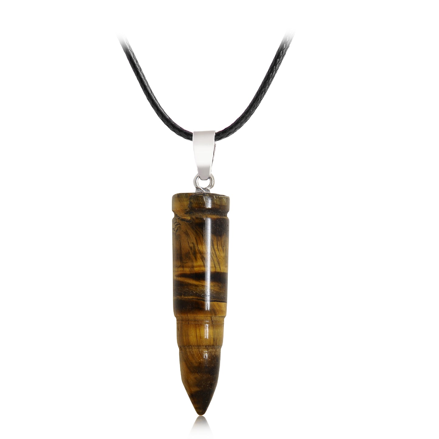 Bullet Shape Crystal Pendants for Necklace