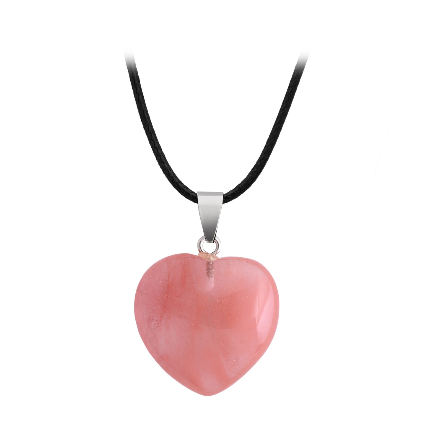 Crystal Heart Drop Pendants for Necklace