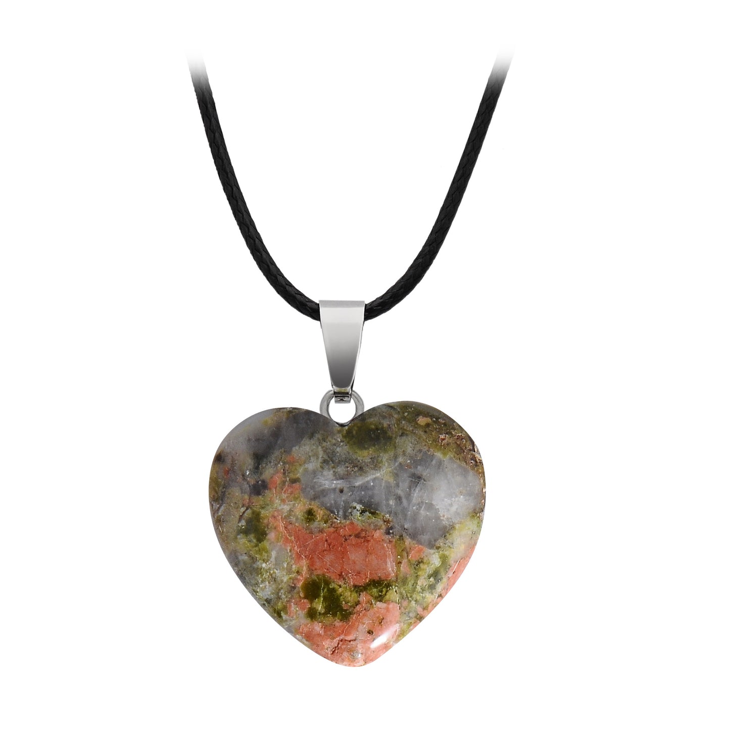 Crystal Heart Drop Pendants for Necklace