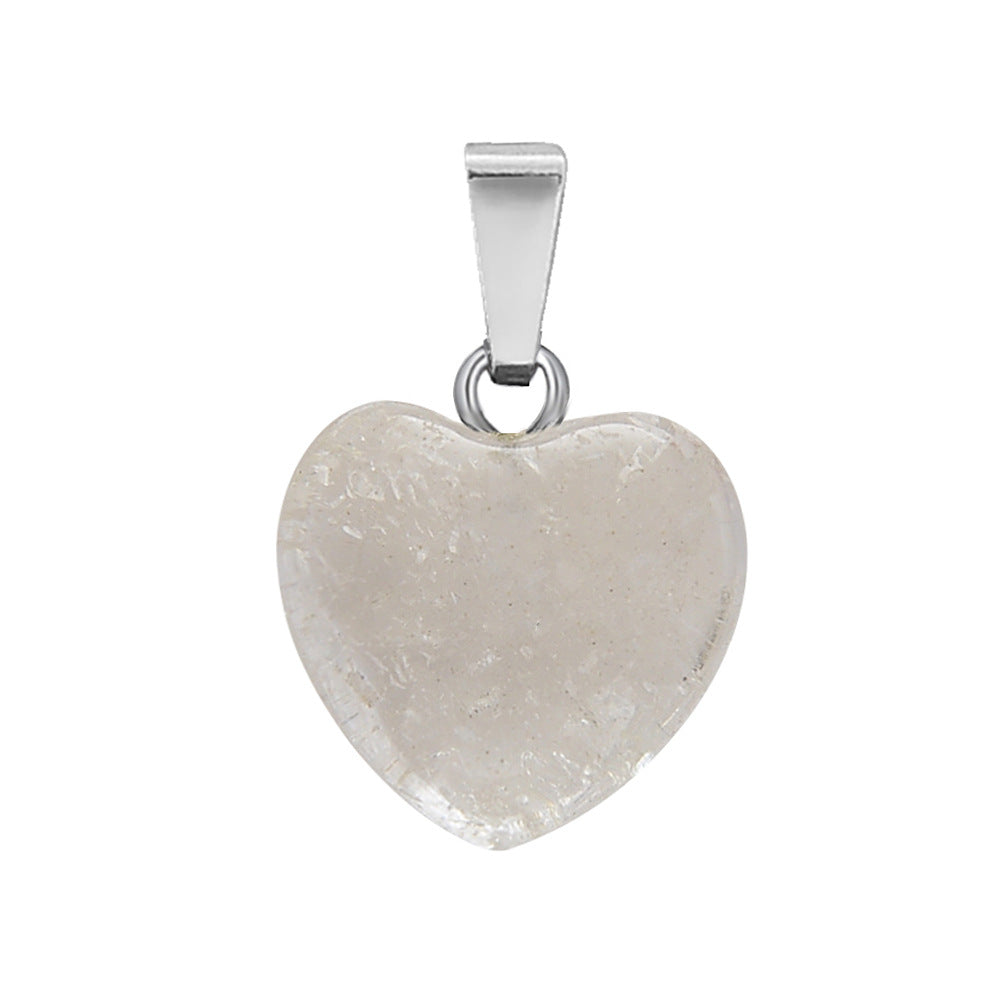 Crystal Heart Drop Pendants for Necklace