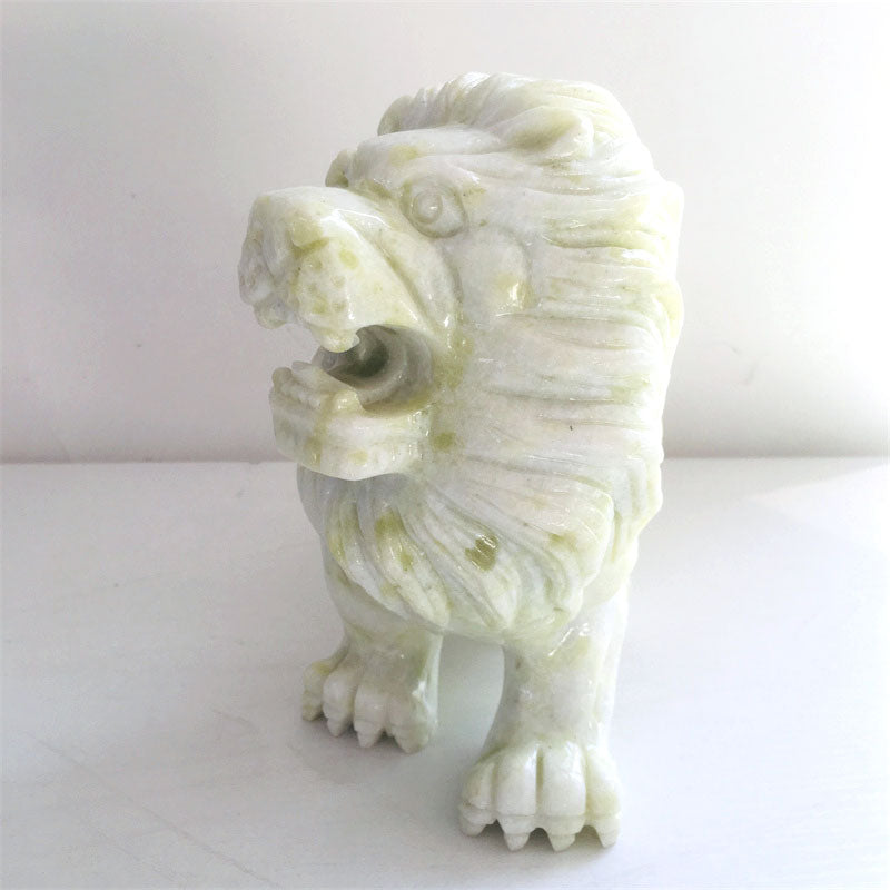 Xiuyan Jade Lion Carving