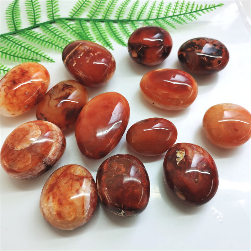 Carnelian Palm Stones