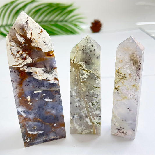 Dendritic Agate Point Wands