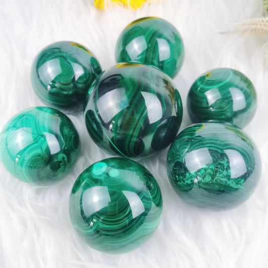 Malachite Spheres