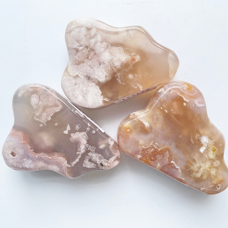 Cherry Blossom Agate Clouds