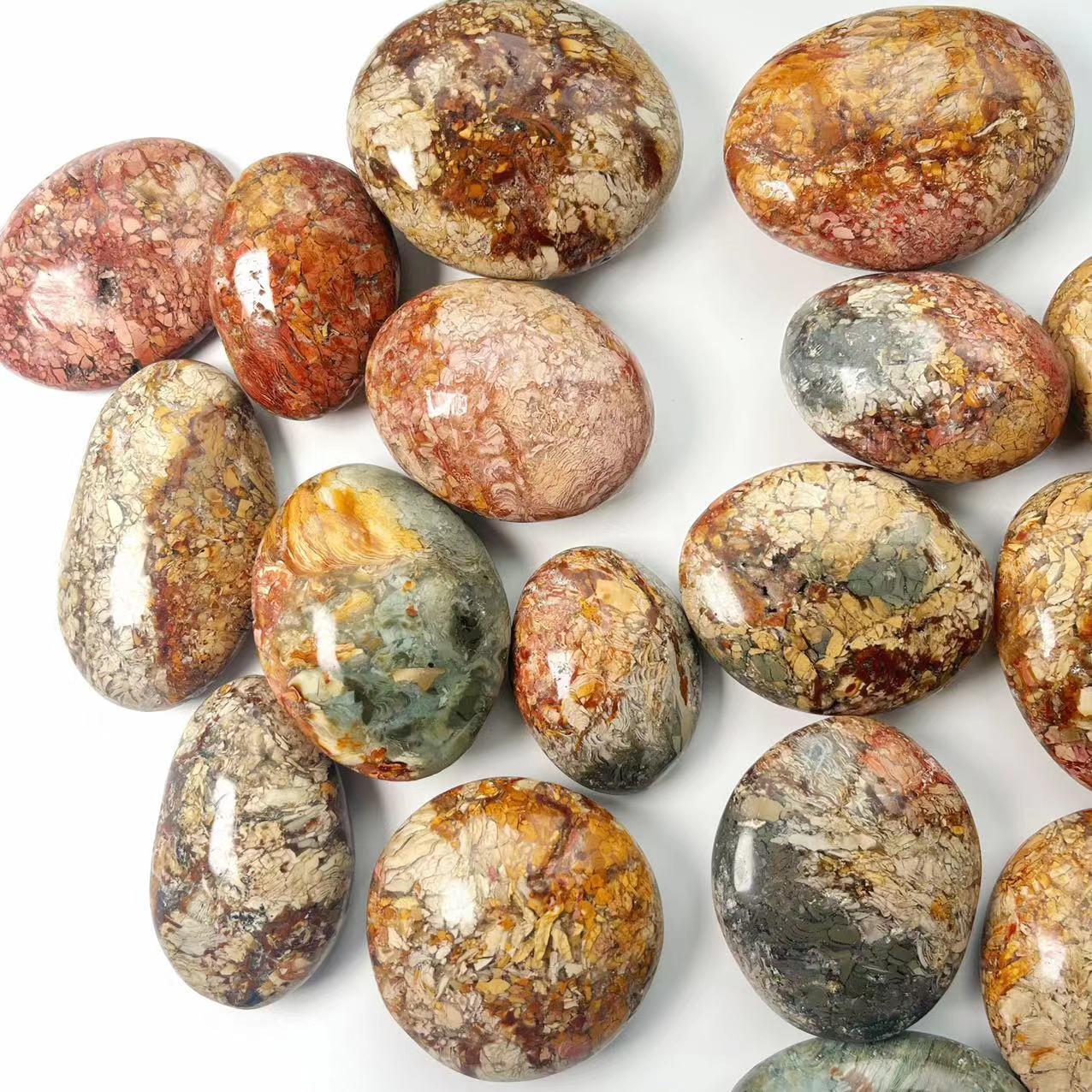 Ocean Jasper Palm Stones