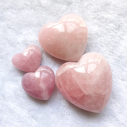 Rose Quartz Hearts