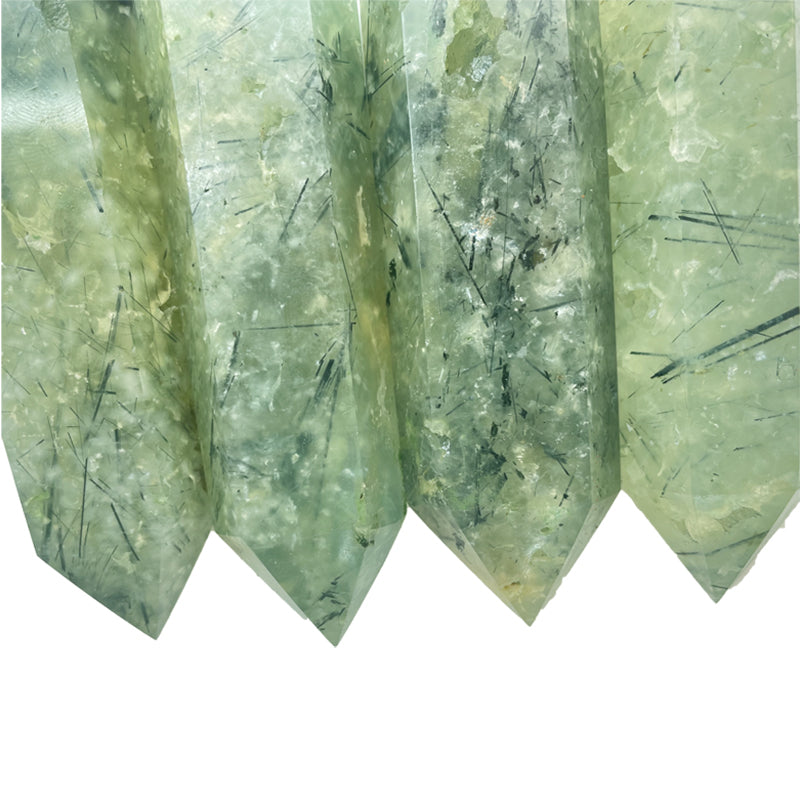 Prehnite Point Wands