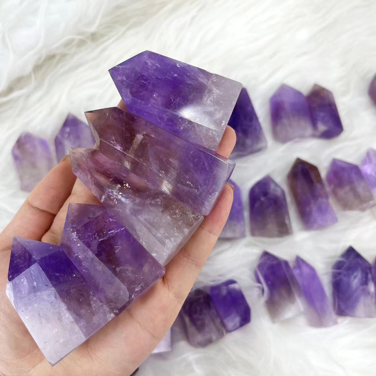 Amethyst Small Point Towers