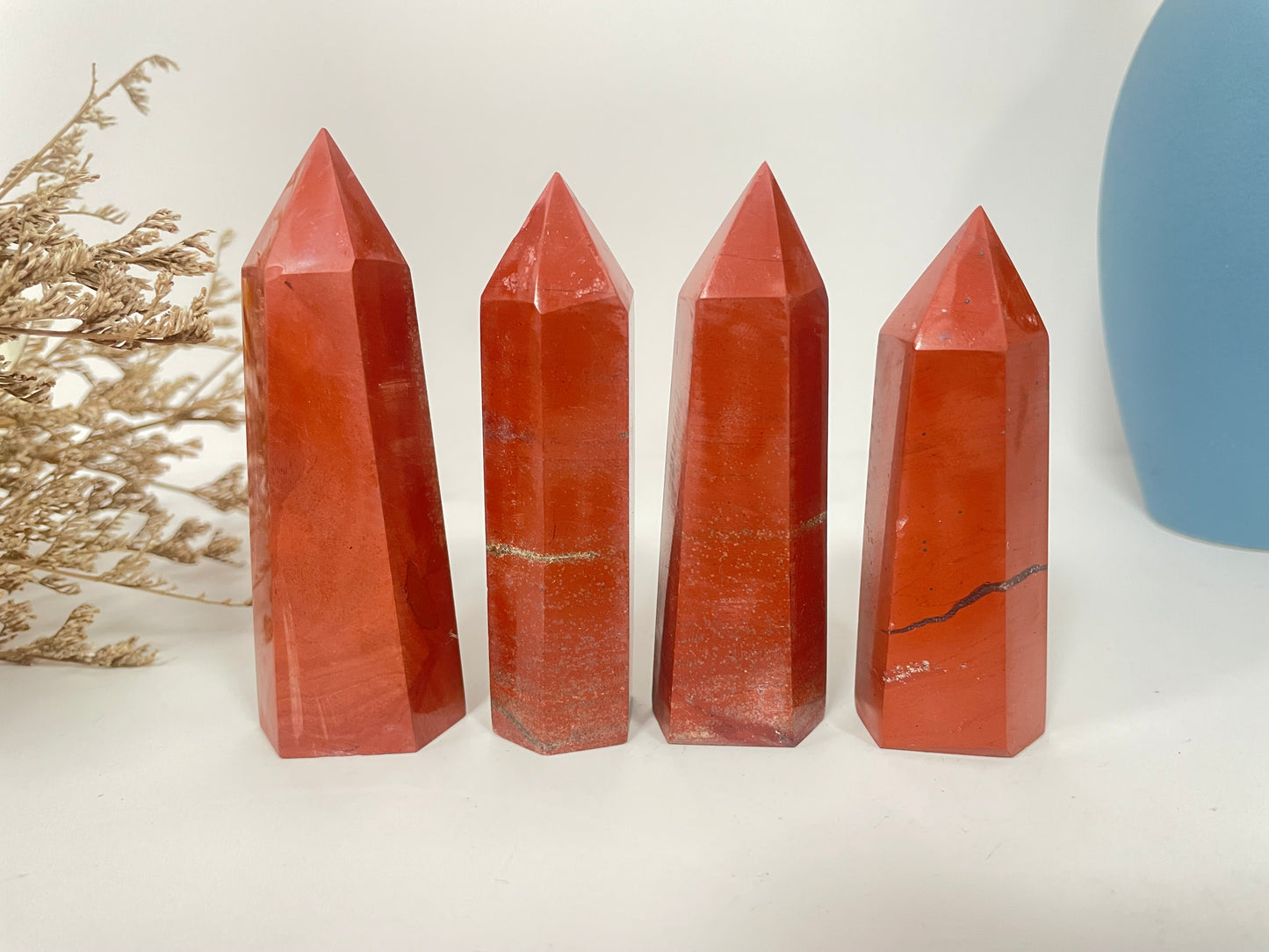 Red Jasper Point Wands