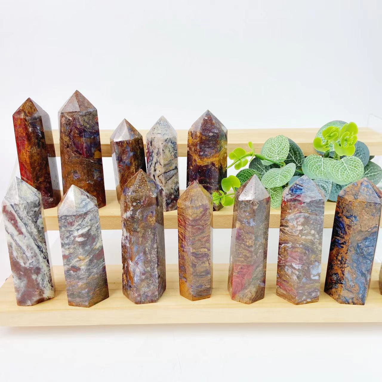 Pietersite Point Wands