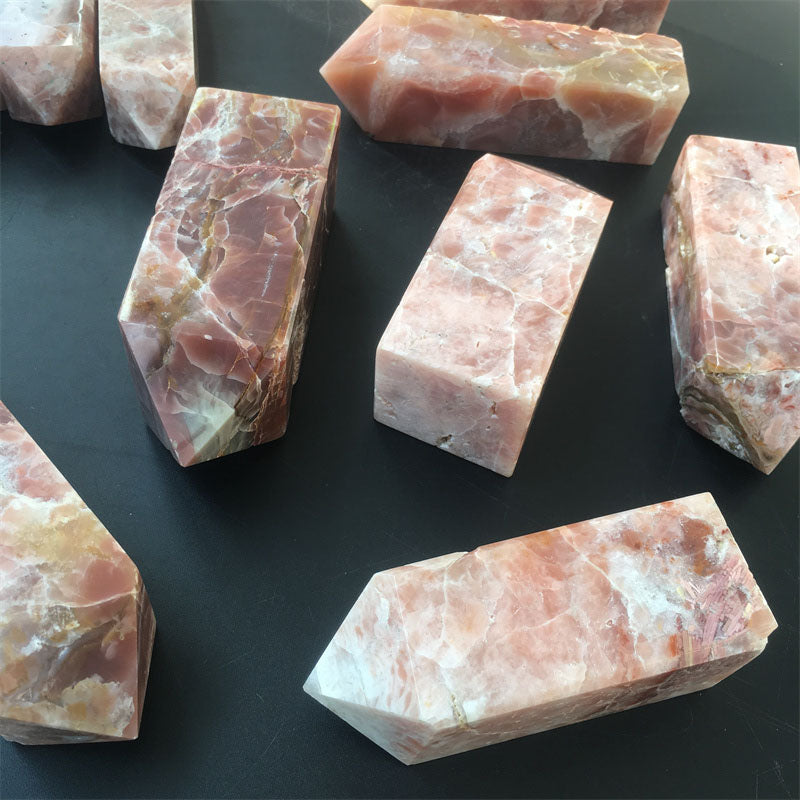 Pink Agate Point Wands