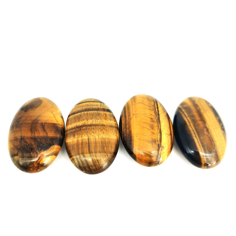 Tiger Eye Palm Stones