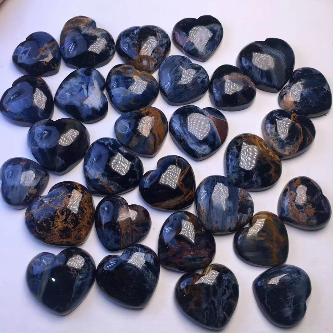 Pietersite Hearts