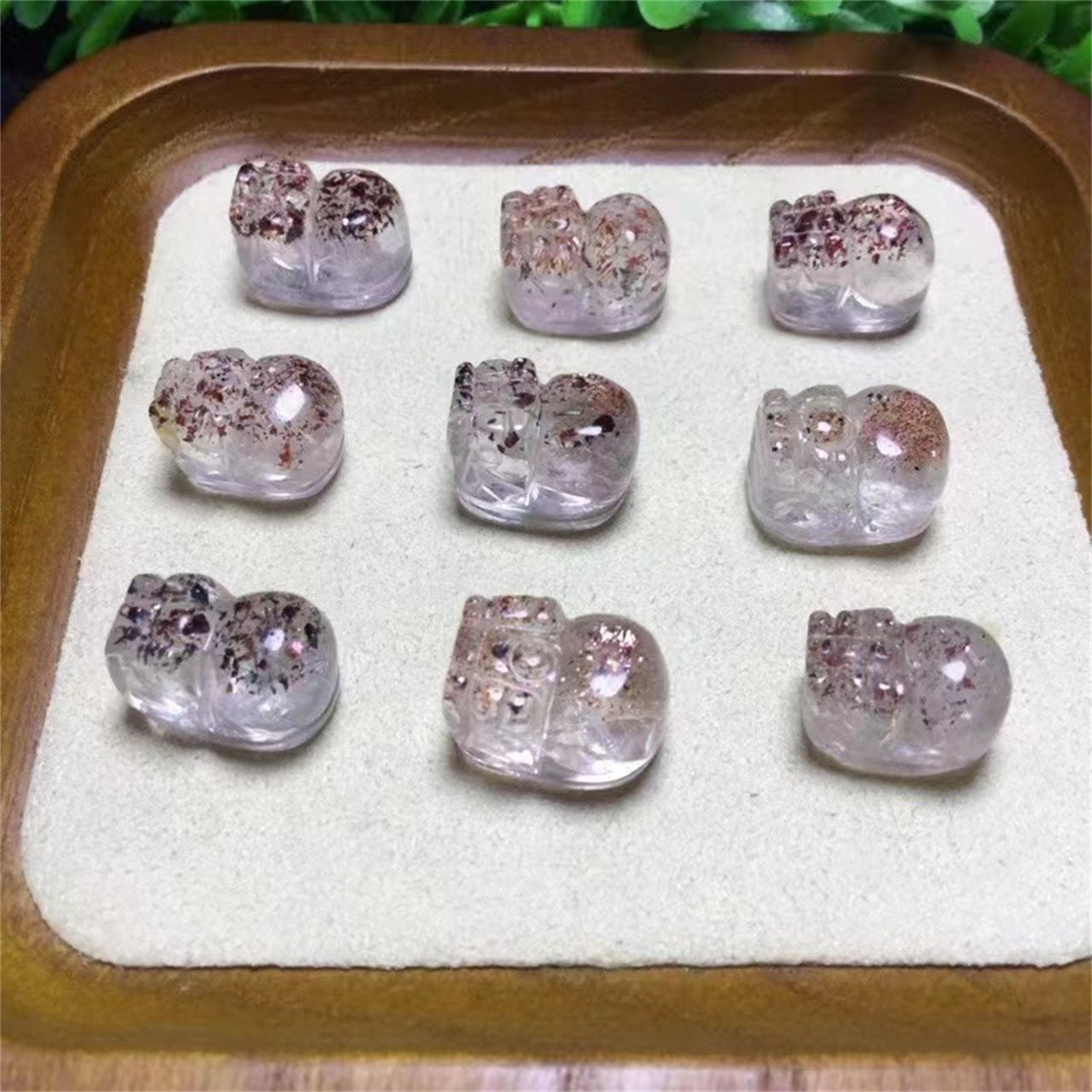 Crystal Pixiu Money Animal Carvings