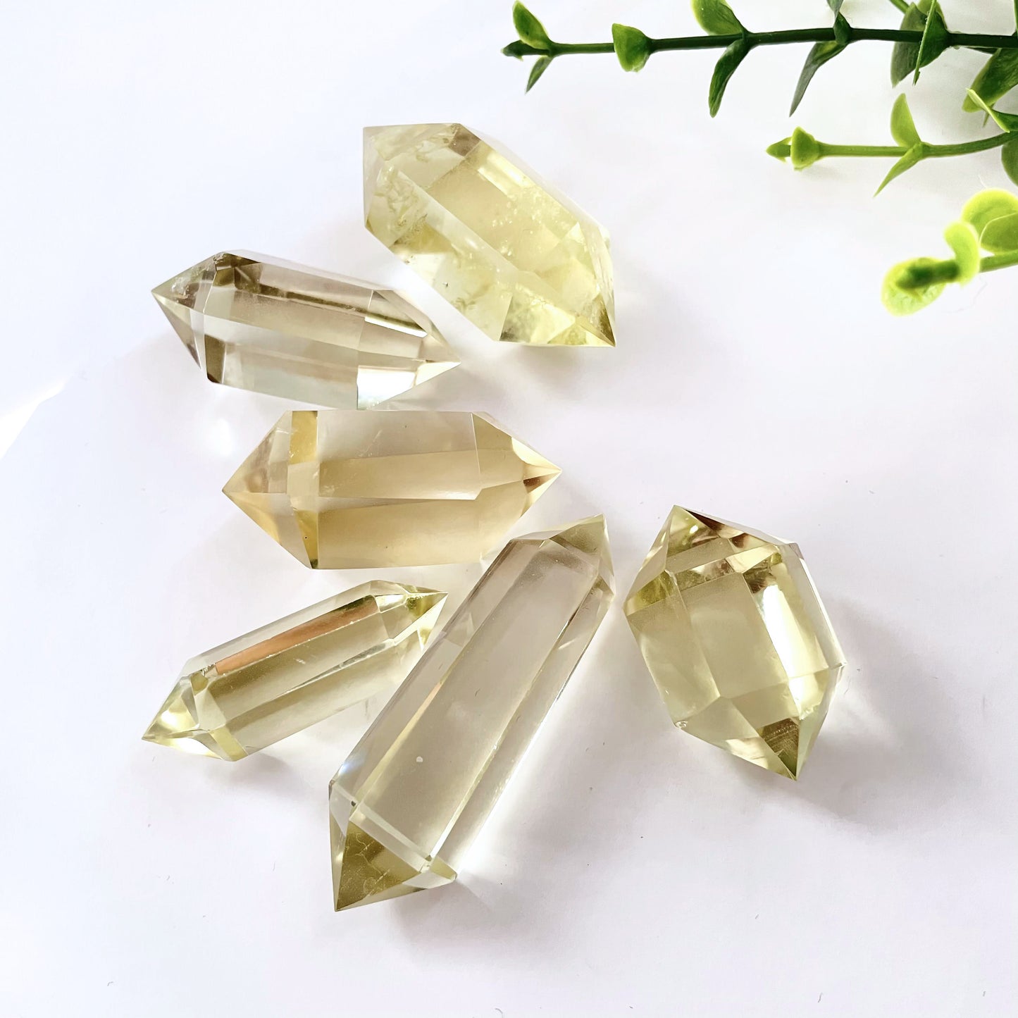 Citrine Double Terminated Points